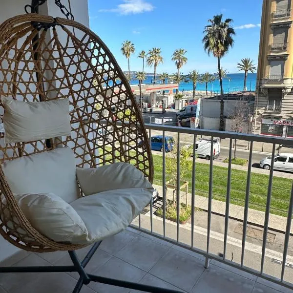 Appartement vue mer- lumineux & moderne, מלון בניס
