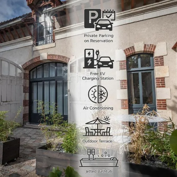 Les Écuries de Juranville, hotel in Bourges