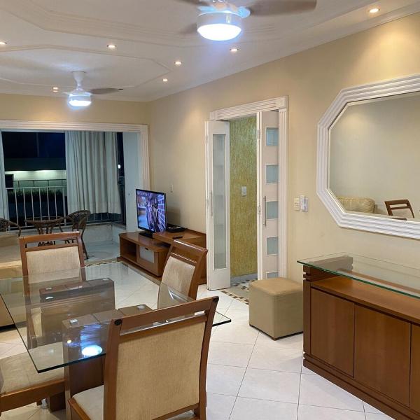 Apartamento Asturias Guaruja com Estacionamento, Wi-Fi, Serviço de Praia , Excelente localização, 5 min a pé da Praia - Foto 5