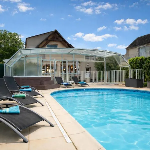 Logis Hotel Restaurant L'Escapade, hotel i Le Pêchereau
