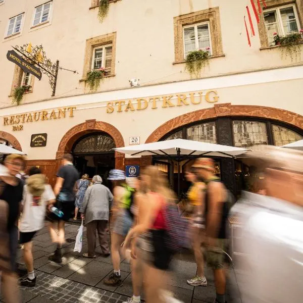 Altstadt Hotel Stadtkrug, Hotel in Salzburg