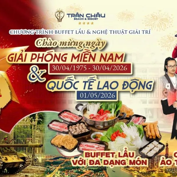 Trân Châu Beach & Resort, hotel u gradu 'Ba Ria'