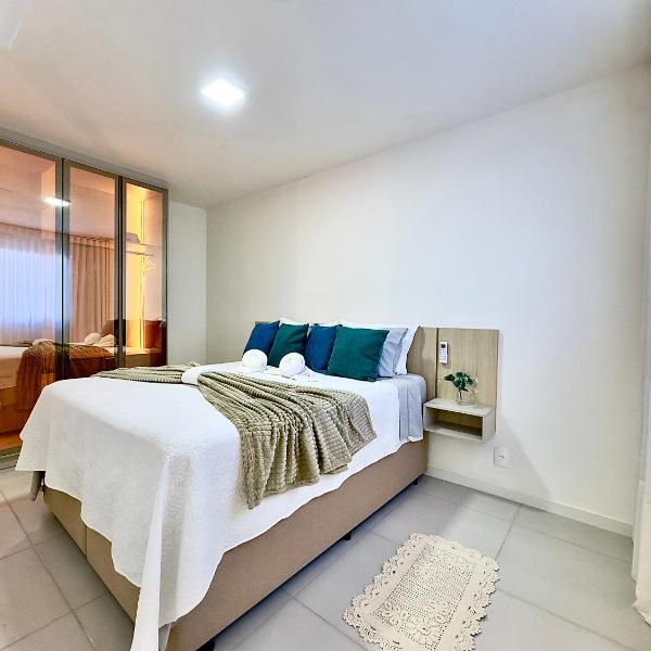Aptos com 2 Quartos Piscina Churrasqueira Wi-Fi Ar Condicionado Vaga de Garagem a 500m Praia Ideal para Famílias ou Amigos Reserve Agora - Foto 2