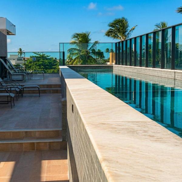 Flat pé na areia na praia de Porto de Galinhas com piscina privativa - Foto 4