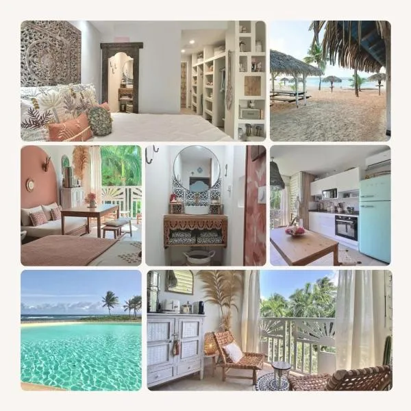 Studio Résidence accès Plage et Piscine, hotel in Saint-François