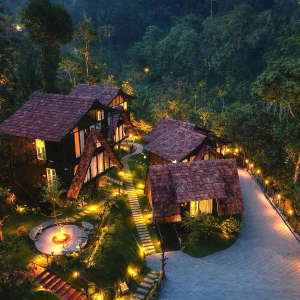 Wood Panda Luxury Resort Wayanad، فندق في Meppādi