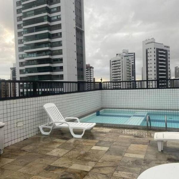 RLT - Flat 1 qto mobiliado Boa Viagem - Costa Azul
