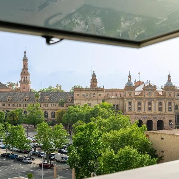 Vistas a Plaza de España y Parking Gratuito, hotel v destinácii Seville