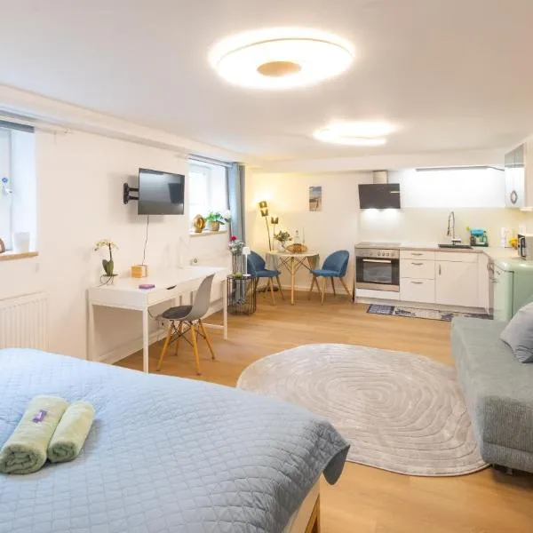 Ruhig Top mod Studio Appartement,privater Eingang, hotel a Oberhaching