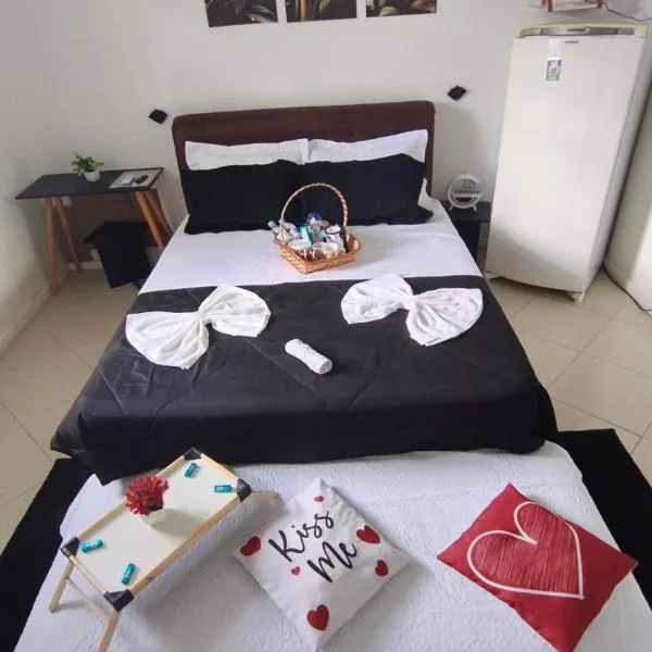 Tijucas में, होटल Suíte Master, Ar cond, Tela Cinema 150" Netflix, Globo, Piscina Pousada Tijucas Lua Encantada