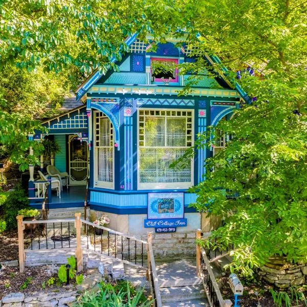 Cliff Cottage Inn, Downtown Bed & Breakfast, hotell i Eureka Springs