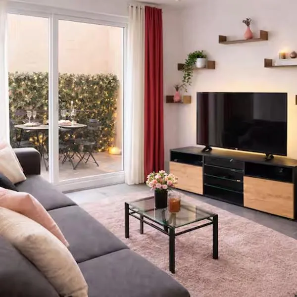 Appartement T2 lumineux avec terrasse privée Botinelly, hôtel à Marseille