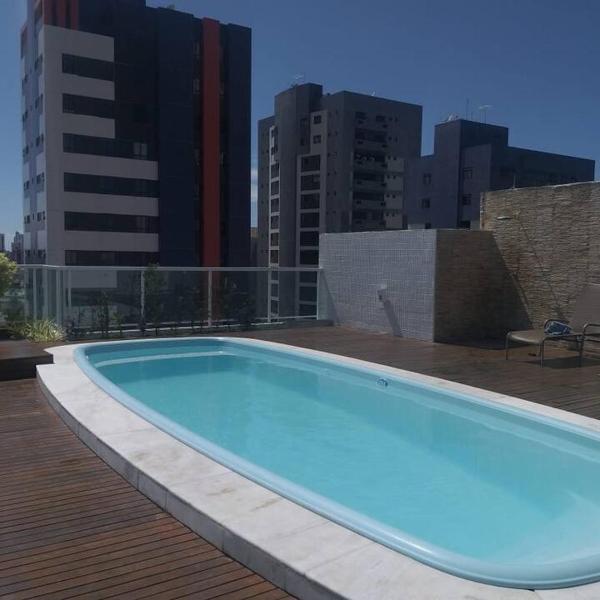 Apartamento em Manaíra- João Pessoa com varanda e Piscina