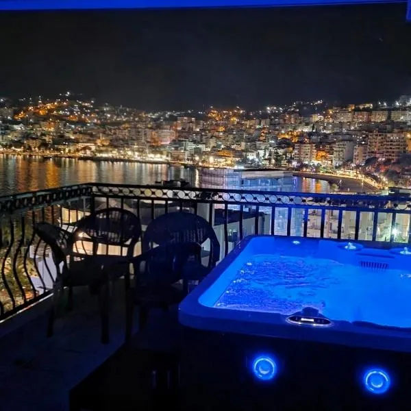 Duplex Penthouse with Jacuzzi, Hotel in Saranda