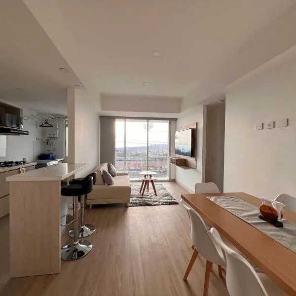 Apartamento nuevo zona cable y estadio con parqueadero, hotel en Manizales