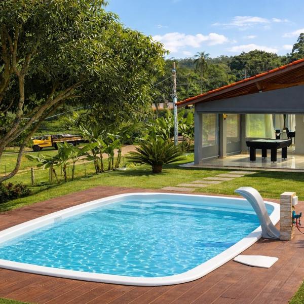 Sitio com Piscina Churrasqueira e Bilhar