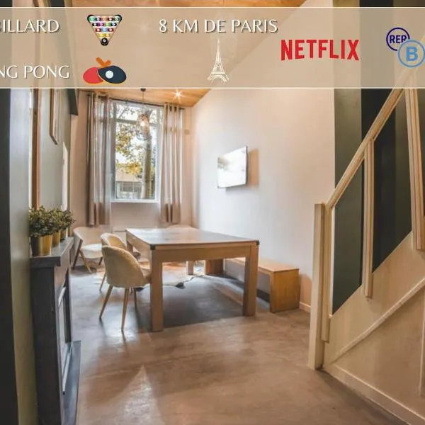 Design Original - AppartHôtel Mont Blanc, hotel a Cachan