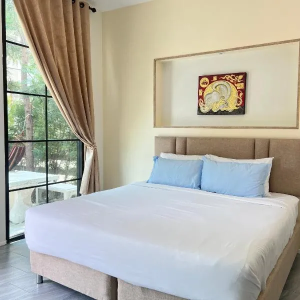 บ้านต้นลมสุวรรณภูมิ Baantonlom suvarnabhumi, hotell i Ban Khlong Thewa