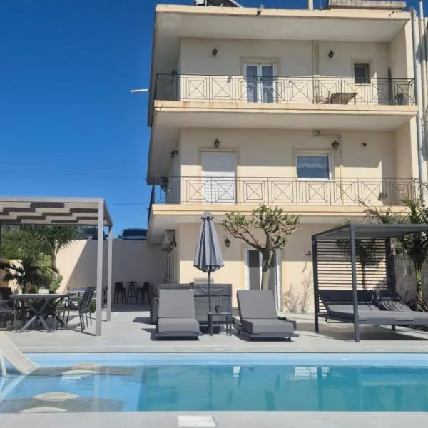 Amare suite 2, hotell sihtkohas Perivólia