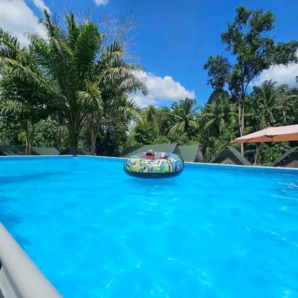 Nahm Khao Sok Hostel and Camping, khách sạn ở Vườn quốc gia Khao Sok