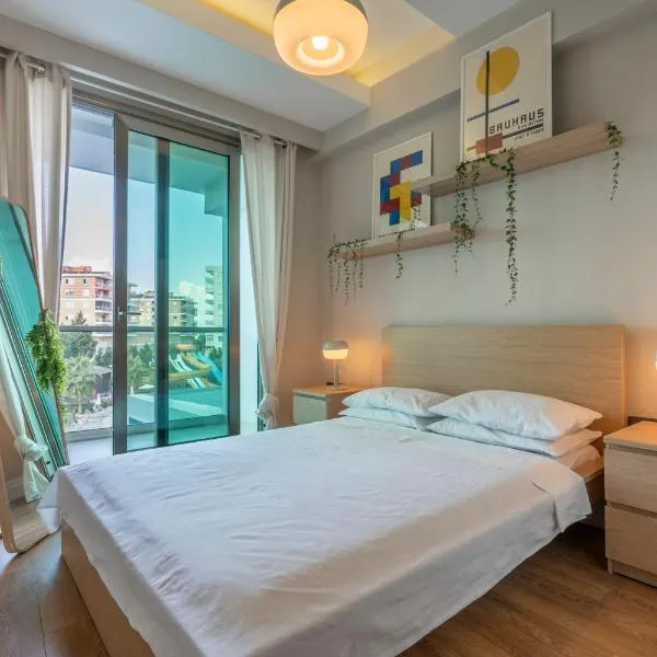 Aksu में, होटल Sirius Town Apartment with Pool, Beach Access, Spa & Gym Near Mall