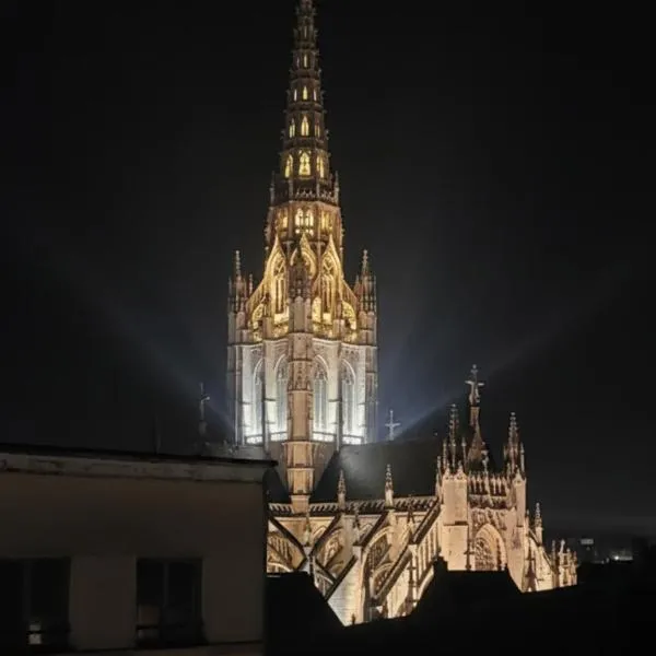 Le Cinquième Ciel - Vue cathédrale - Hypercentre Rouen, Hotel in Rouen