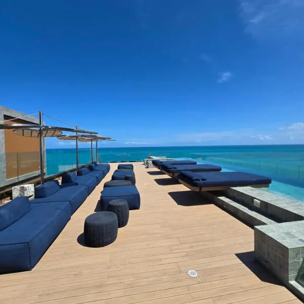 Studio Beira Mar - Vista Frontal Infinita - Alto Padrão - New Time, hotel en Maceió
