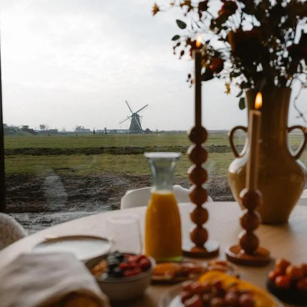 Polderlodge de Verademing, hotel sa Goudriaan
