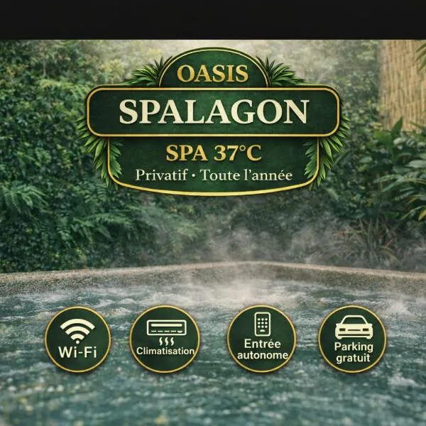 SpaLagon Jacuzzi Privé Chauffé 37 Proche Arena Parc Expo, Hotel in Pérols