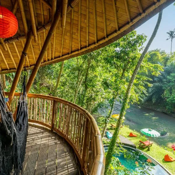 Bamboo Turtles Ecolodge, viešbutis Ubude