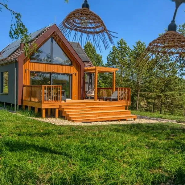Groszkowo24 - domek z widokiem na ciszę, hotel em Groszkowo