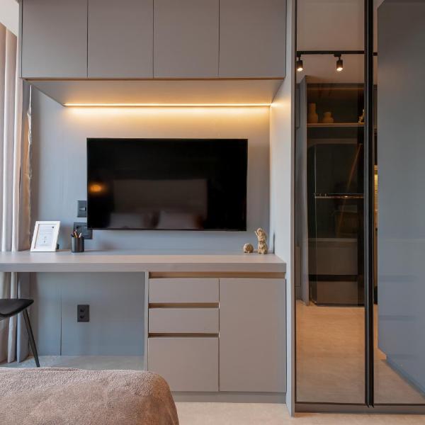 Studio Premium Rooftop e Piscina Vista Baía com Garagem - Foto 4