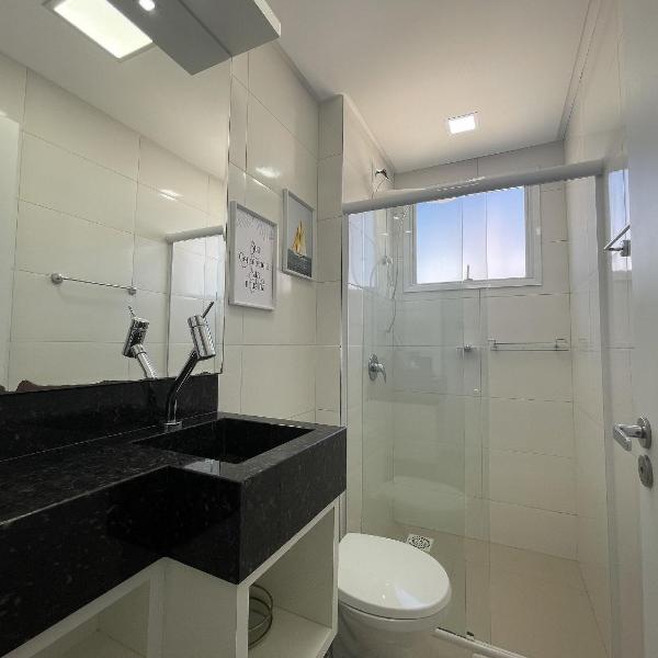 Residencial Renata - Apartamento completo na Praia de Palmas, a 315 metros do mar, com 3 dormitórios e acomodação para até 8 pessoas. - Foto 3