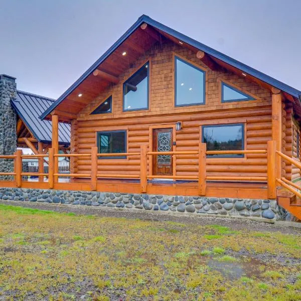 Pavilion w/ Hot Tub! ‘Trybett Cabin 2’ in Forks, hotell i Forks
