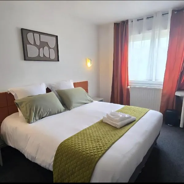 Chambre type hôtel avec Salle de bain privée, hotel a Vittel