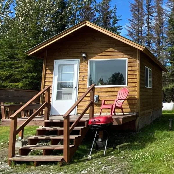 Blue Moose Cabin at Moose Tracks Lodging โรงแรมในเคนาย