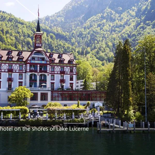 Hotel Vitznauerhof - Lifestyle Hideaway at Lake Lucerne، فندق في فيتزناو