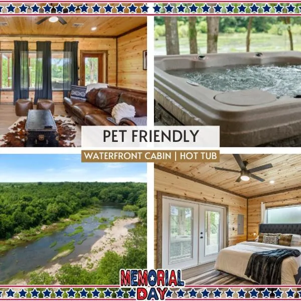 Memorial Day, Pets OK! Hot Tub, Waterfront, Firepit, hotel v mestu Broken Bow