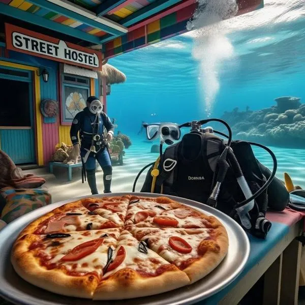 Pizza Street Hostel, khách sạn ở Aqaba