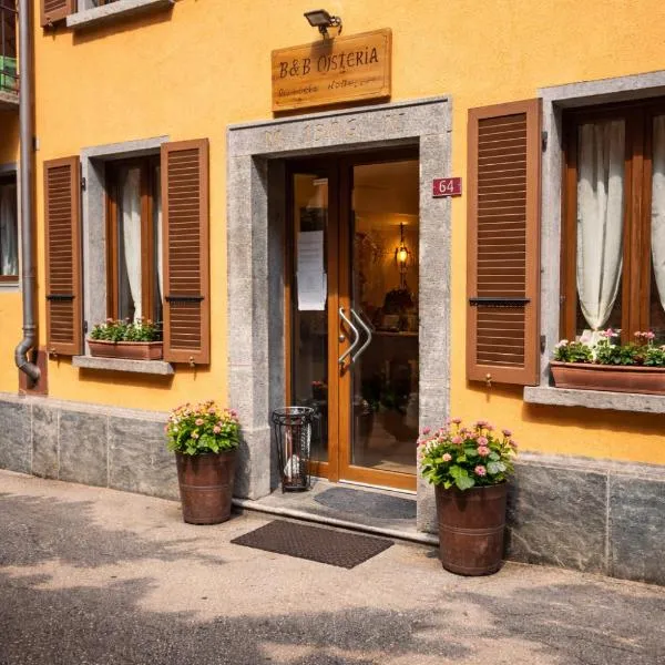 Someo में, होटल B&B Osteria Morganti