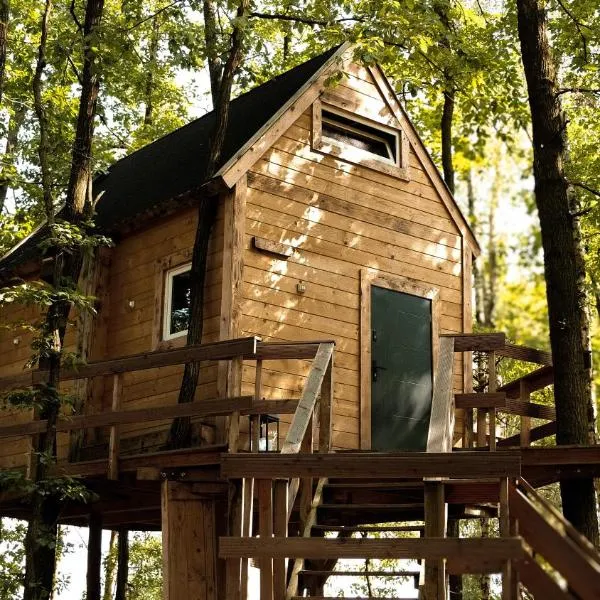 Stodoła na Drzewie, hotel din Justynów