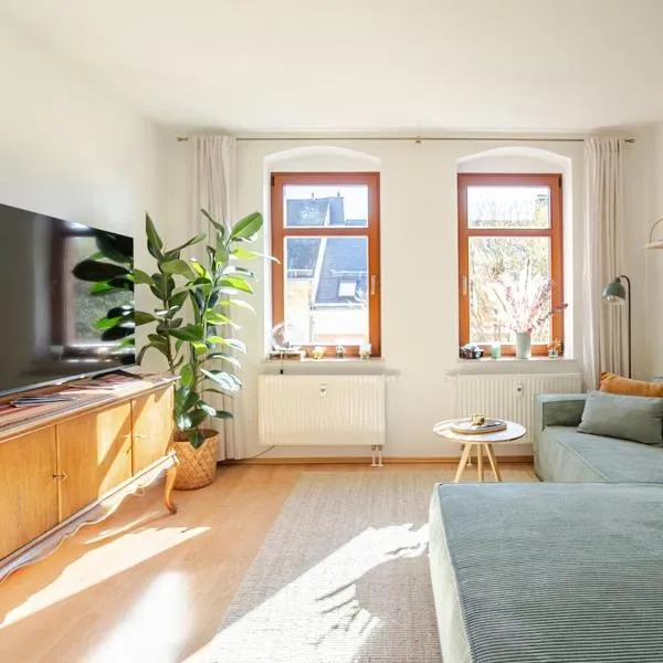 Zentrale & ruhige Stadtwohnung nahe Hbf und Uni, Hotel in Chemnitz