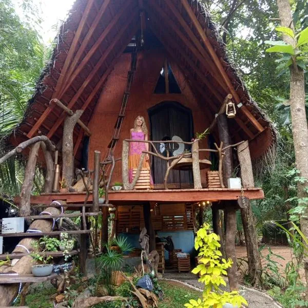Sigiri Hunter's Eco Tree lodge, hotel v destinaci Sigiriya
