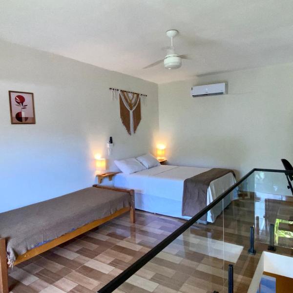 Apartamento completo com Ar, Vaga e Wifi, 2km da balsa