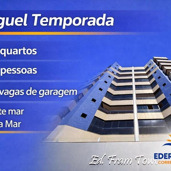 701 fran tower · Frente Mar 3 quartos, 2 vagas praia do morro