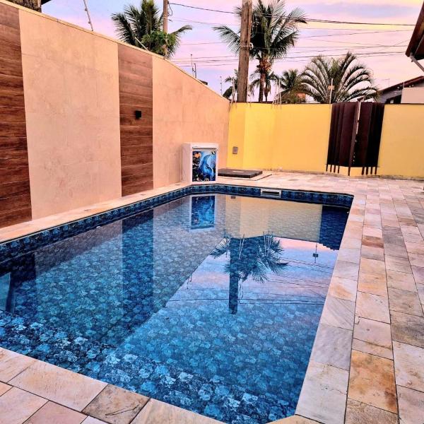 Recanto Rossi25 Casa com Piscina 300m da Praia 3 Suítes com Ar