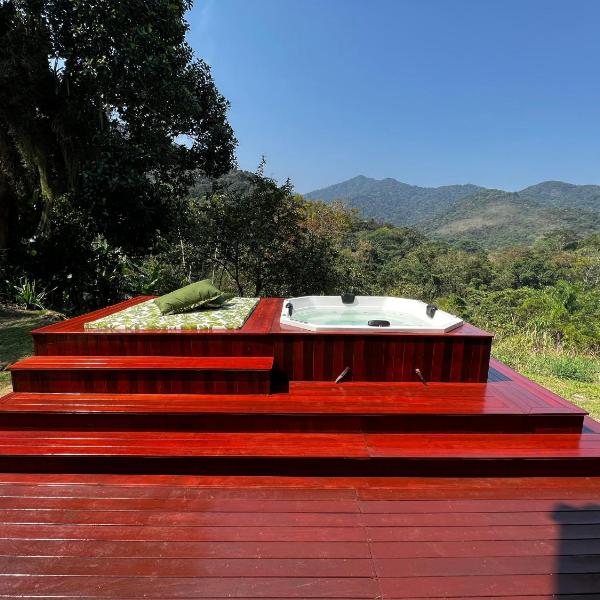 Refúgio Vargem Grande - Piscina, jacuzzi aquecida e Vista das montanhas