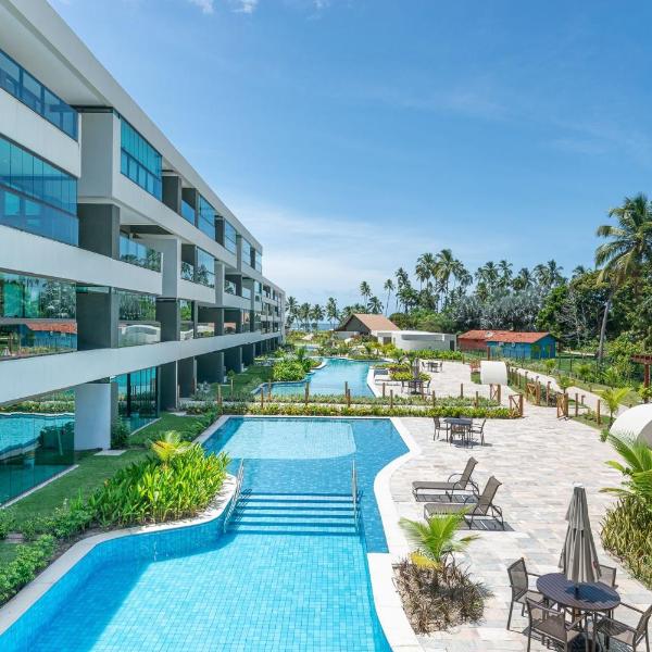 Flat 2 quartos-Cond. beira-mar em Carneiros-SH155 - Foto 4