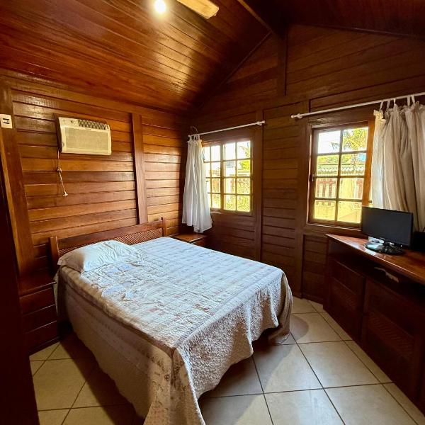 Casa de madeira com piscina - Foto 2