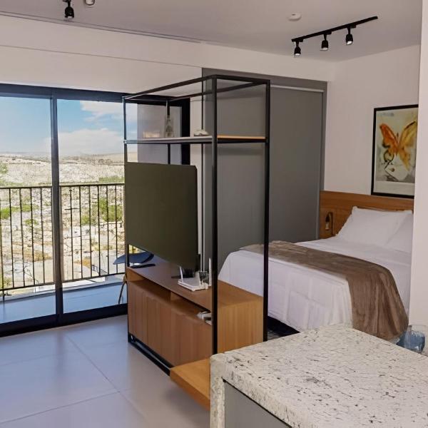 Studio Completo com Wi-Fi e Garagem